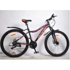  26" Велосипед Rook MА260DW, черный/розовый MА260DW-BK/PK