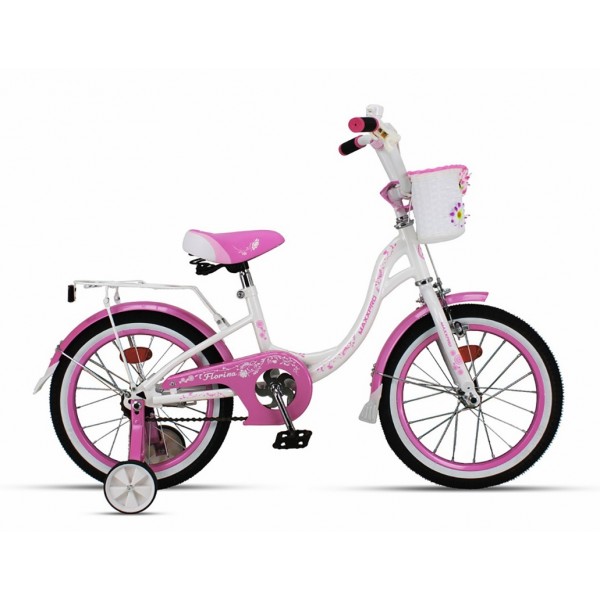 14" Велосипед FLORINA  N14-1 (бело-розовый)