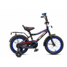 14" Велосипед ONIX-N14-2 (черно-синий)