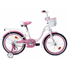 16" Велосипед FLORINA  N16-1 (бело-розовый)