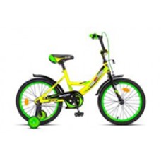 16" Велосипед MAXXPRO SPORT-16-2 (желто-зеленый) короткое крыло