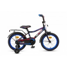 16" Велосипед ONIX-N16-2 (черно-синий)