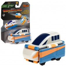 1toy Transcar Double: Паровоз – Скоростной поезд, 8 см, блистер