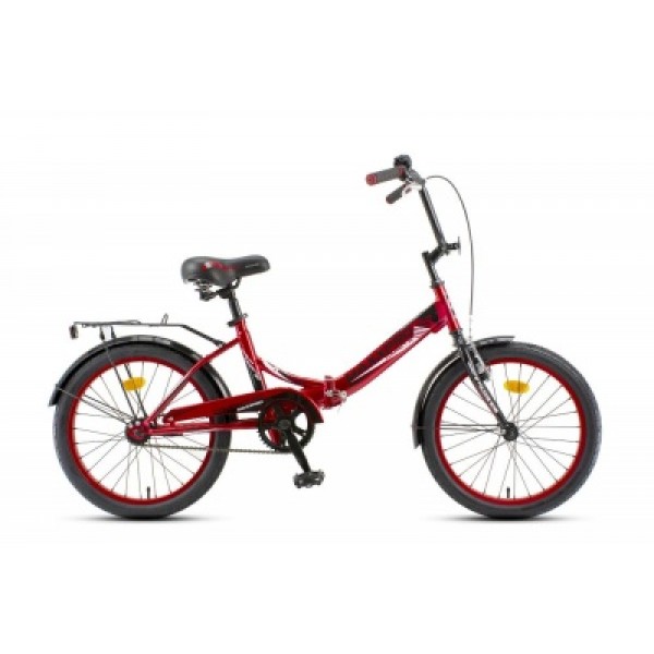 20" Велосипед COMPACT 20S Y20S-4 (красно-черный)