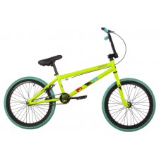 20" Велосипед NOVATRACK BMX WOLF сталь 21" зеленый, U-BRAKE