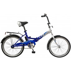 20" Велосипед Stels Pilot 410 скл. 13,5 рама (синий) 2020