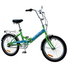 20" Велосипед Stels Pilot 430 скл. 15 рама (зелено-голубой)