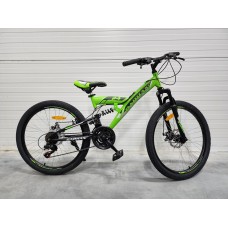 24" Велосипед Barhan зеленый 13 рама F243D