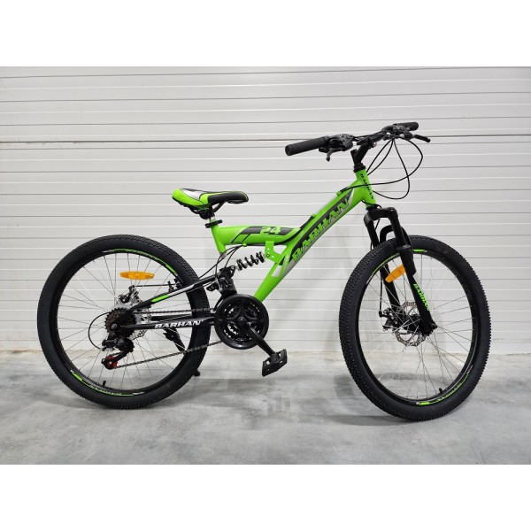 24" Велосипед Barhan зеленый 13 рама F243D