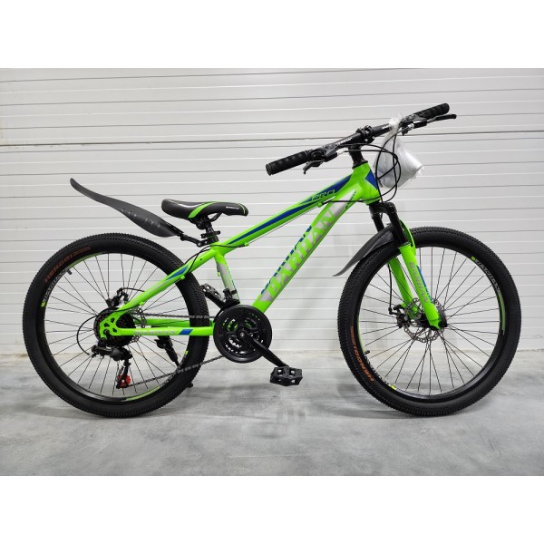 24" Велосипед Barhan зеленый C243D