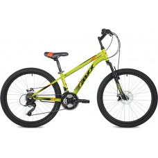 24" Велосипед FOXX  ATLANTIC D зеленый, алюминий, размер 12"