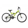 24" Велосипед FOXX ATTACK зеленый, сталь, размер 14"
