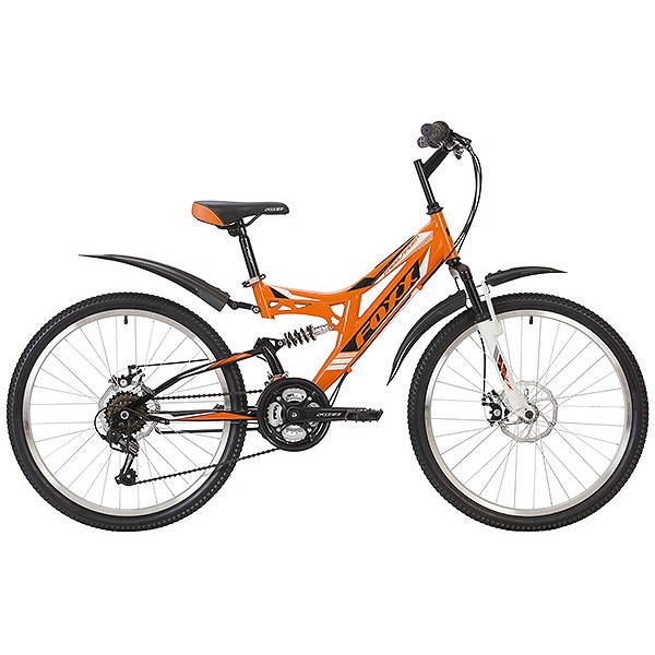 24" Велосипед FOXX FREELANDER, сталь,14 (оранжевый)