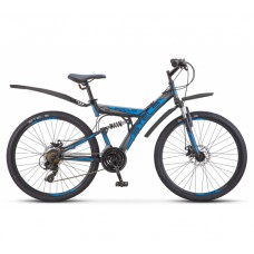 24" Велосипед Stels Focus MD 18-sp 16" рама (черн/синий) V010 
