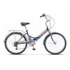 24" Велосипед Stels Pilot 750 V 14 рама (синий)