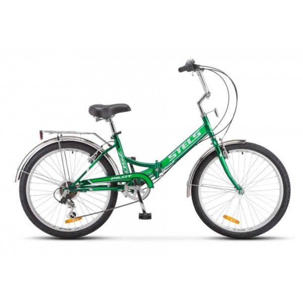 24" Велосипед Stels Pilot 750 V 14 рама (Зеленый)