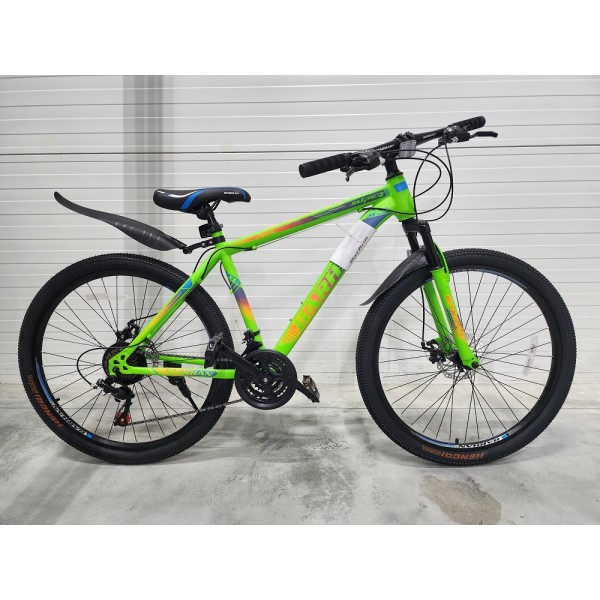 26" Велосипед Barhan зеленый C260D