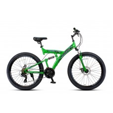 26" Велосипед MAXXPRO SENSOR 26 ULTRA (зелено-черный) N2614-1