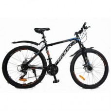 26" Велосипед Rook MА262D, черный/серебристый MА262D-BK/SR