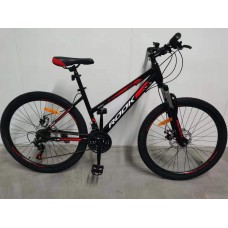 26" Велосипед  Rook MS261DW, черный/красный MS261DW-BK/RD