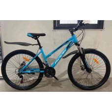26" Велосипед  Rook MS261DW, голубой/белый MS261DW-BU/WH