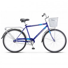 26" Велосипед Stels Navigator 200 С 19  (синий)+корзина