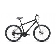 27.5" Велосипед ALTAIR MTB HT disc 2,0 , ск21, рост 19" (черный/серебристый)