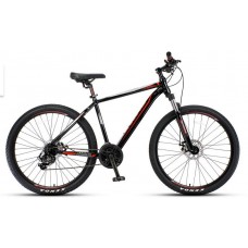 27.5" Велосипед HARD ELITE N2704-3 (черно-красный)
