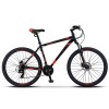 27.5" Велосипед Stels Navigator 700 MD 17,5 рама (черный/красный) F010