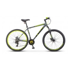 27.5" Велосипед Stels Navigator 700 MD 21 рама (Серый-желтый) F020