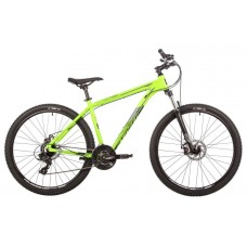 27.5" Велосипед STINGER GRAPHITE STD зеленый, алюминий, размер 18"