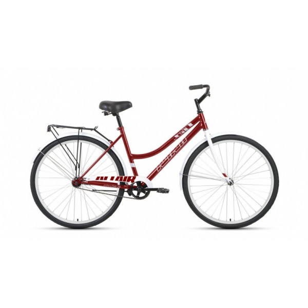 28" Велосипед ALTAIR CITY  low 28  1 ск.рост 19" (темно-красный/белый)
