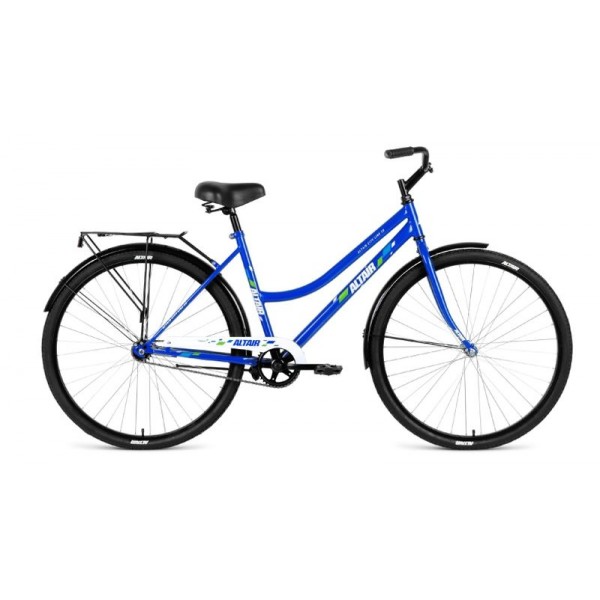28" Велосипед ALTAIR CITY  low 28  1 ск.рост 19" (темно-синий/белый)2022