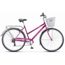 28" Велосипед Stels Navigator 355 V 20 рама сталь (корзина) (пурпурный)