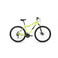 29" Велосипед ALTAIR MTB HT 2.0 disc (21 ск. рост. 17") 2020-2021, ярко-зеленый/черный, RBKT1M19G