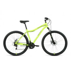 29" Велосипед ALTAIR MTB HT disc 2,0 , ск21, рост 19" 2020-2021 (ярко-зеленый/черный)