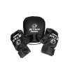 Боксерский набор "STAR TEAM" №7 (лапа и перчатки), вес 314 гр, цвет черный,  в сетке