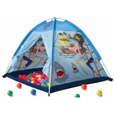 Детская палатка "Игровой домик" - палатка "Пиратский корабль", в комплекте 100 шариков, размер в соб