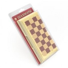 Игра настольная "Шахматы" (мал, беж) блистер (15шт)