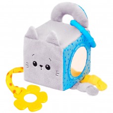 Игрушка "Мякиши" развивающий кубик (Котёнок Кекс)