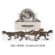 Животные динозавр 8 шт/коробка