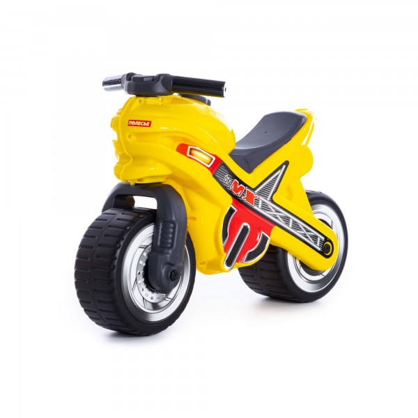Каталка-мотоцикл "МХ" (жёлтая)