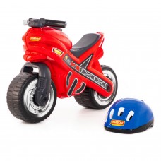 Каталка-мотоцикл "МХ" со шлемом