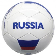 Мяч футбольный Россия, ПВХ 1 слой, 5 р., камера рез., маш.обр. SC-1PVC300-RUS