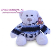 Мягкая игрушка Медведь плюшевый в свитере