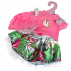Одежда для кукол 30-35 см, на плечиках в пакете КАРАПУЗ в кор.96шт..