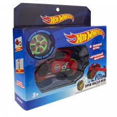 "Огненный Фантом" (пуск. механизм с диском, 12 см, коробка, крас.Н-р Hot Wheels Spin Racer)