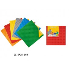 Панель поле для конструктора. 6 цветов. 25.5х25.5 см. (96)90004