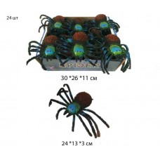 Рез. звери пауки с пищалкой Н9916W .,(24)