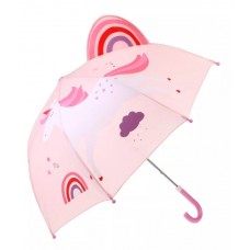 Зонт детский Радужный единорог, 46см